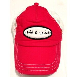 mens trucker Hat Red Logo Cap Adjustable Strap Back Baseball Embroidery religio